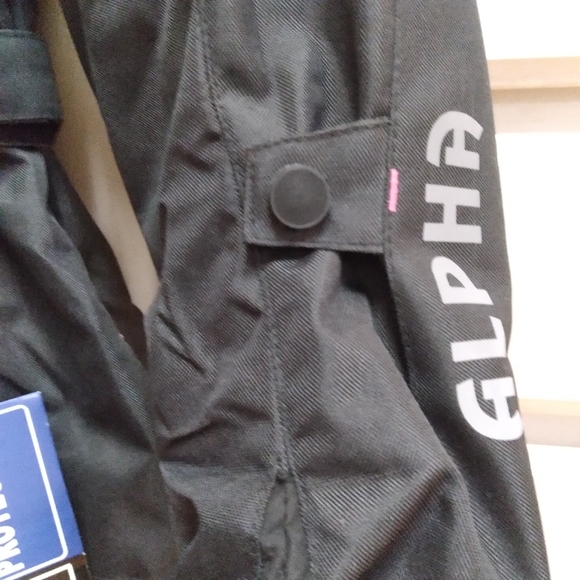 Alpha Cycle Gear Motorcycle Jacket Womens Size XL Pink Black Heavy Nwt - Picture 6 of 15